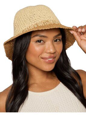 Eugenia Kim Straw Bucket Hat